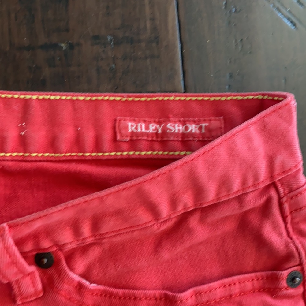 Lucky Brand Riley Short Red Size 6 / 28 - Picture 3 of 6